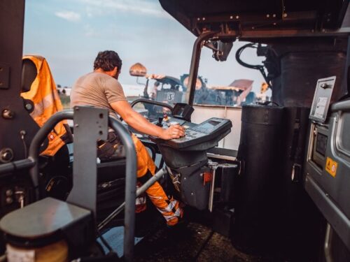 A3 Einbau Asphalt-Lärmschutzbelag